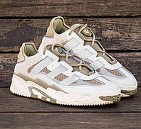 Мужские кроссовки Adidas Niteball White\Olive