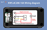 Ваттметр Keweisi KWS-DC200 (вимірювач напруги,струму) 10А, фото 2