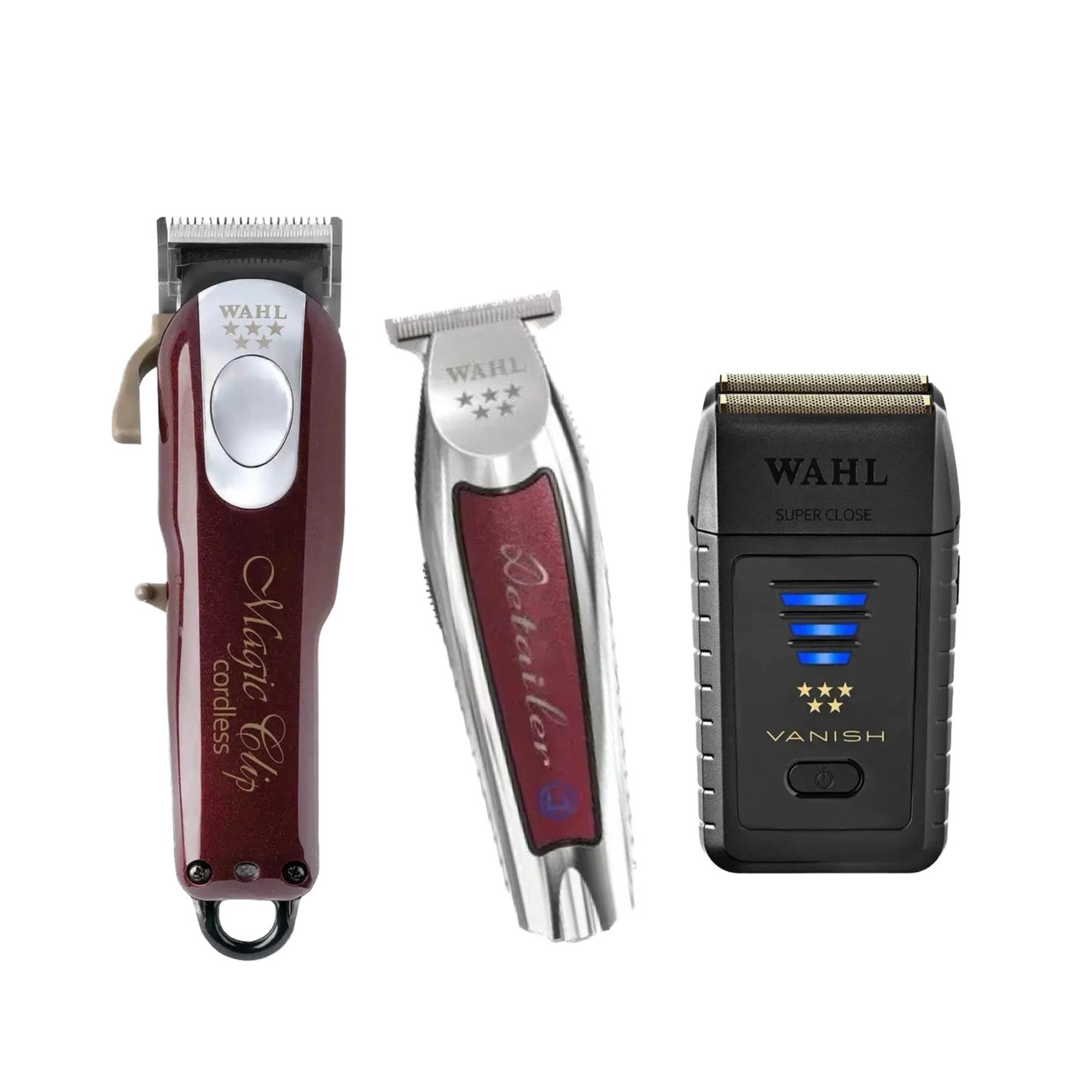 Набір для стрижки Wahl Combo 5 star (MagicClip Cordless + Detailer Wide Cordless Li+VANISH) 08148-8370