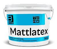 Акрилова фарба "Mattlatex" TM Brodeco 1,4кг