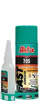 Клей-экспресс Akfix 705/200мл +50г активатор