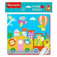 Baby Puzzle. 25 крупных мягких деталей. 23*21 см. Город. 1109-05 Vladi Toys