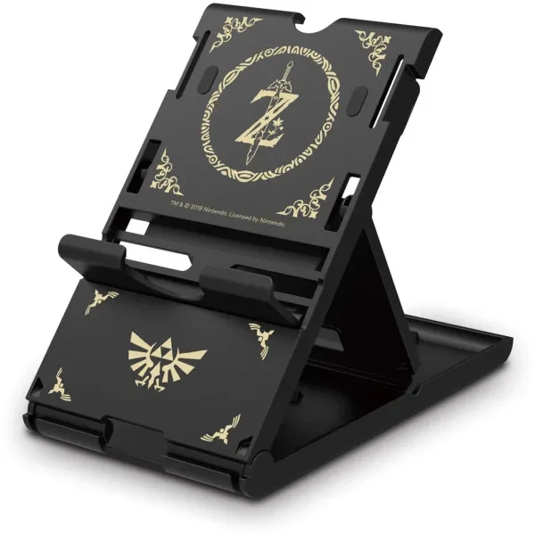 Підставка для ігрової приставки Hori Compact PlayStand for Nintendo Switch - Zelda Edit NSW-085U Black