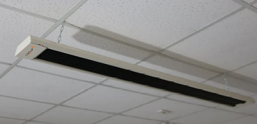 UKROP Б 600 - інфрачервоний обігрівач алюмінієвий стельовий довгохвильовий энергоэфективный, фото 2