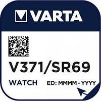 Батарейка V371 VARTA срібло (SR920SW, SR69)