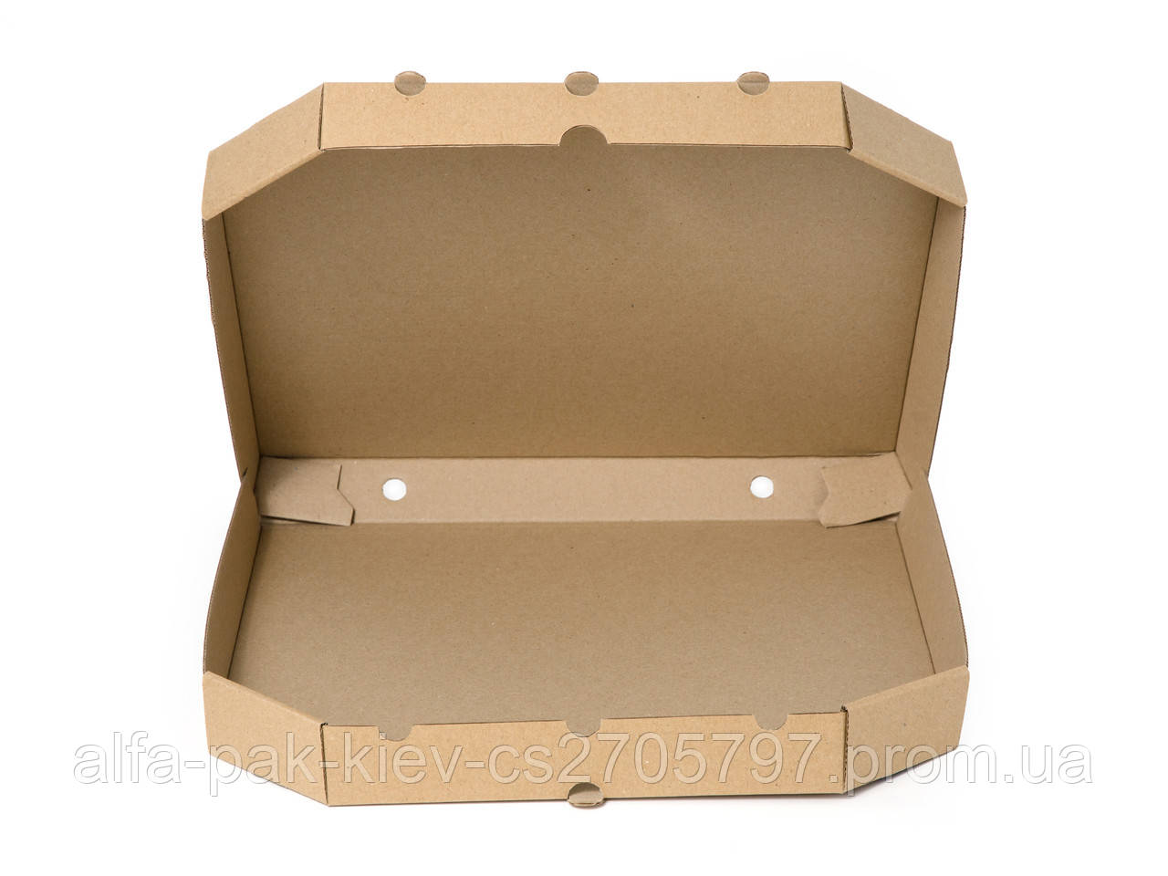 Коробка для піци 25 см бура, упаковка 100 шт