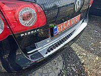Накладка на задний бампер Volkswagen Passat B6 Combi (нержавейка)