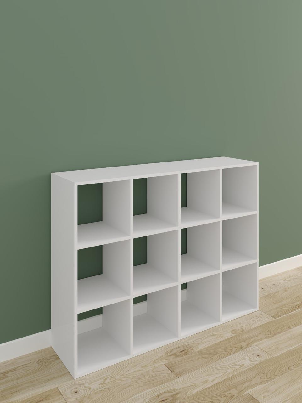 Кубічний стелаж на 12 комірок