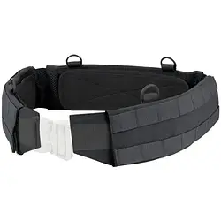 Тактичний пояс Condor SLIM BATTLE BELT 121160-002-M Black із системою Моллі, без ременя