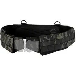 Тактичний пояс Condor SLIM BATTLE BELT 121160-021-M Black із системою Моллі, без ременя