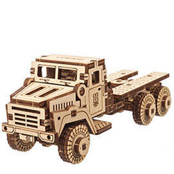 Механічний 3D пазл UGEARS Військовий тягач