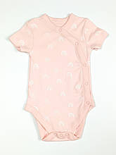 Бодік для дівчинки з коротким рукавом George, first size (50-56см)