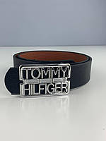 Мужской ремень Tommy Hilfiger, пояс на пояс пряжка гвоздик, качественный брендовый ремень на подарок Томмы Хил