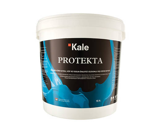 Фасадна теплозберігаюча силіконова фарба Kale Protekta 2.5л, фото 1
