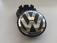 Колпачки Заглушки на литые диски Volkswagen Фольксваген VW 65/56/12 мм. 3B7 601 171