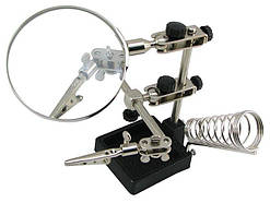 Тримач "третя рука" з лупою JM-508