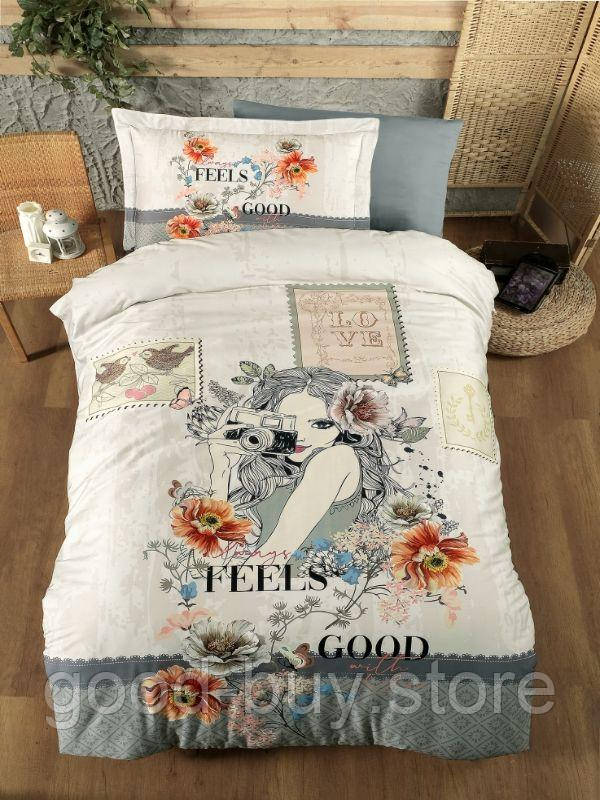 Постільна білизна First choice Feels Good 3D Satin полуторна 160х220