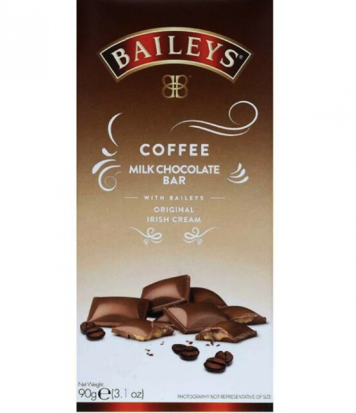 Шоколад Baileys Coffee Milk Chocolate, 90г, фото 1