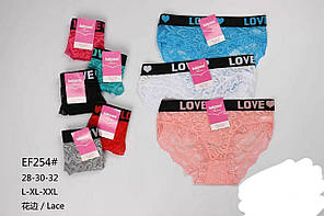 Модні бавовняні труси-шортики «Amour» утяжка 46-52 (254)