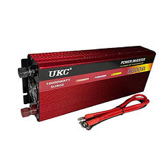 Перетворювач автомобільний інвертор 12 на 220В UKC AR 5000W (N019807)