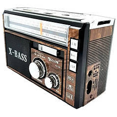 ФМ радіоприймач ФМ Golon RX-381 MP3 USB Brown N