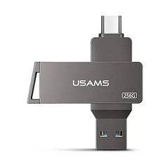 Флешка 256 Гб USAMS US-ZB202 OTG USB3.0 N