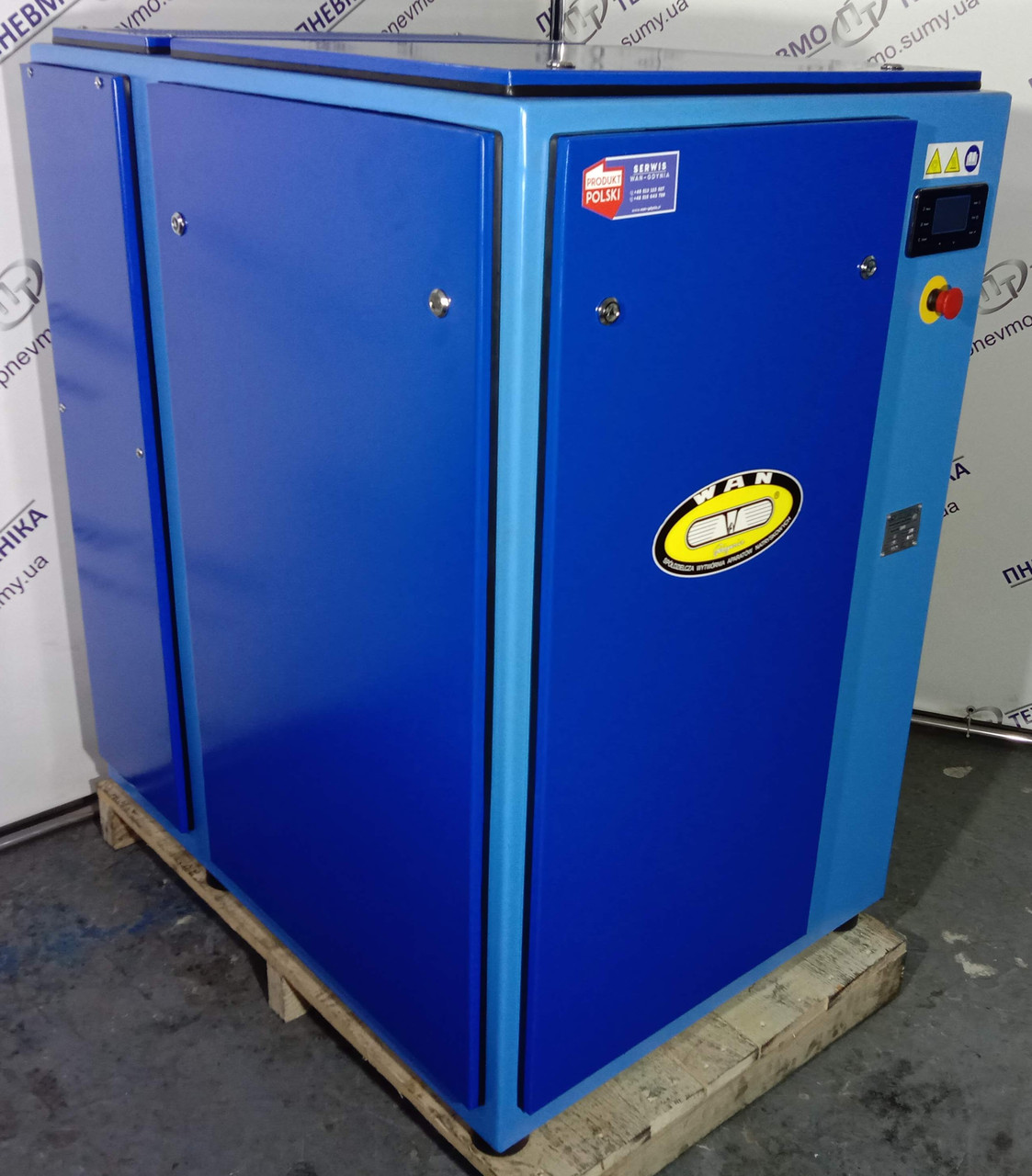 Компресор гвинтовий WAN NK-100 || 4,0 м3/хв || 10 бар || 30 кВт || 2023 р.в.