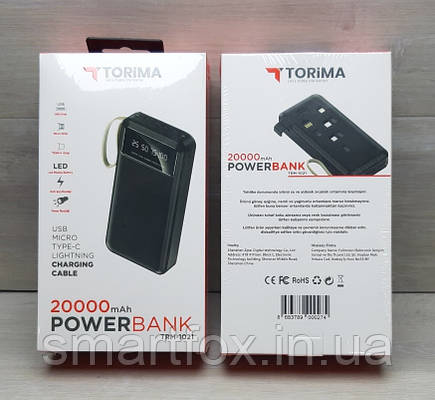 УМБ (Power Bank) TORIMA TRM-1021 20000 mAh, фото 1