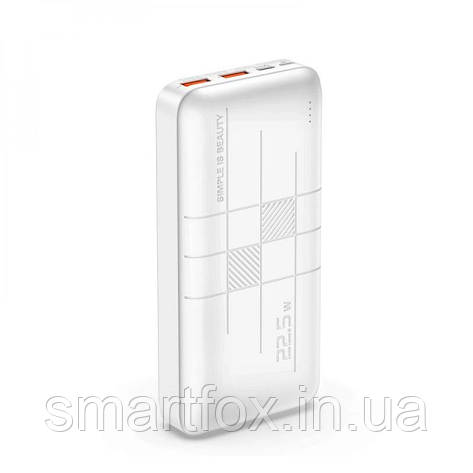 УМБ (Power Bank) XO PR188 QC22.5W/PD20W 20000 mAh швидке заряджання, фото 1