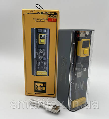 УМБ (Power Bank) 675 — 40000 mAh (швидке заряджання), фото 1