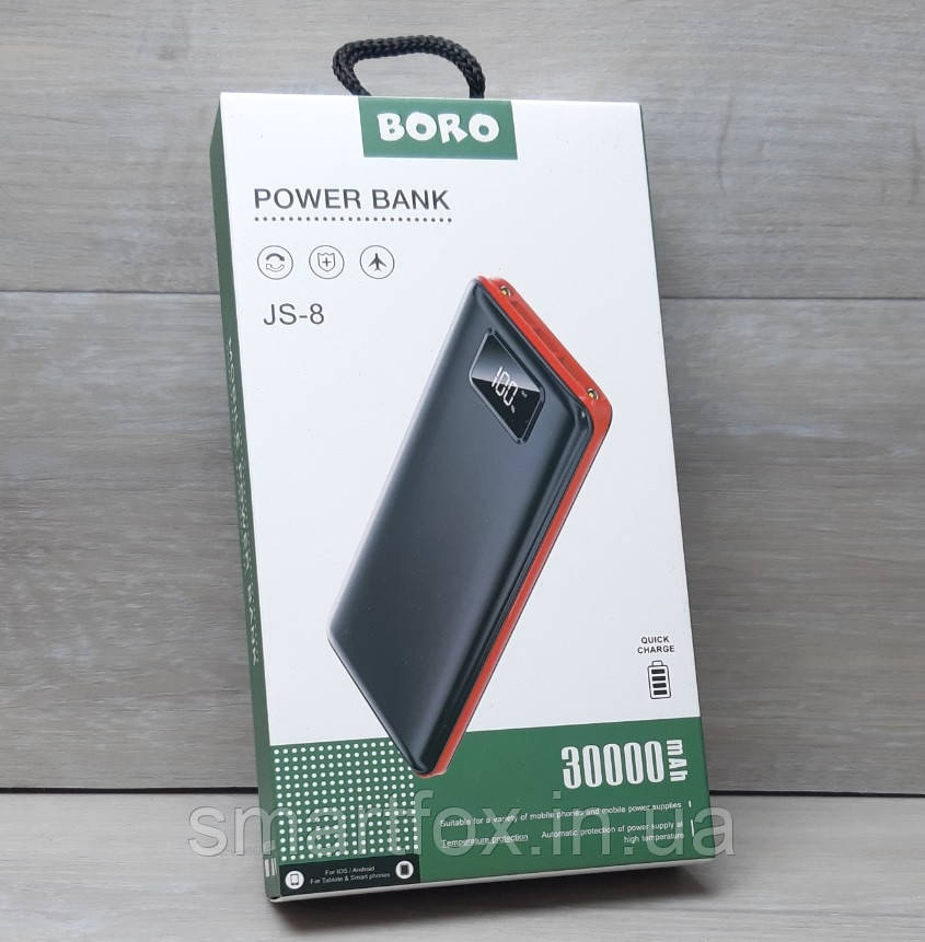 УМБ (Power Bank) Boro JS-8 30000 (9600mAh)