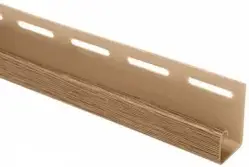 Планка J-trim Альта-Профіль Alta-Siding 3,66м ламінований горіх