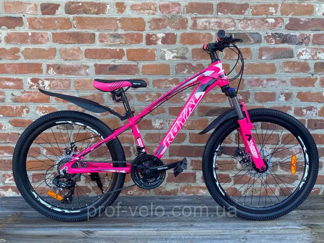 Велосипед Royal FOX 24/12 малиновый, фото 1