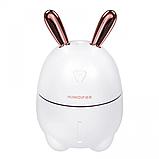 Зволожувач повітря та нічник 2в1 Humidifiers Rabbit 200 мл, фото 4