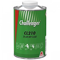 Лак стійкий до подряпин, швидкий, Challenger 2K Air Dry Clear VOC 2:1 (1л)