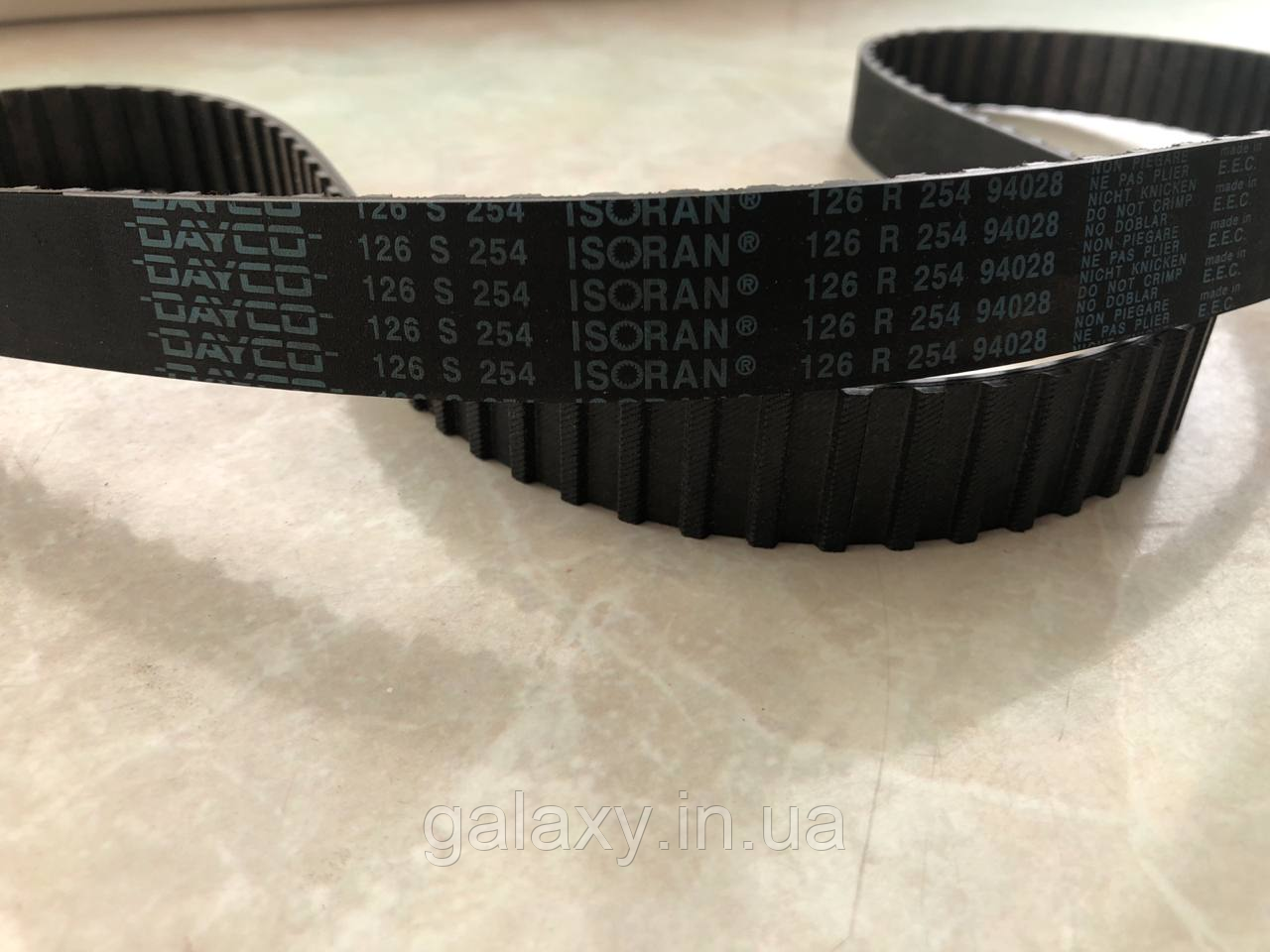 Ремінь ГРМ зубчастий Fiat Regata, Ritmo 1,9D/TD 01.1982 — 02.1992 Z=126, фото 1