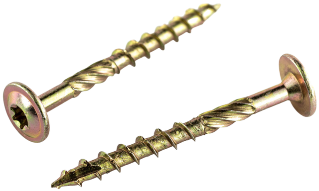 Шуруп конструкционный для твердых пород дерева с прессшайбой Koelner ...