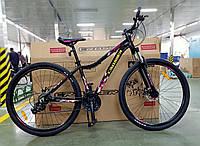 Велосипед Crosser ANGEL 26" рама 16,5", чёрный, горный алюминиевый