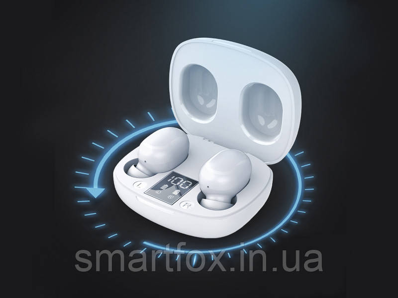 Блютуз гарнітура Double BT YSON DOUBLE-TWS-T4 + кейс