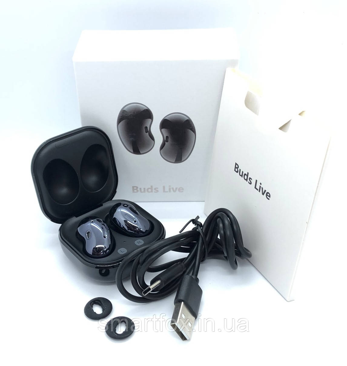 Блютуз гарнітура нирки золото Live