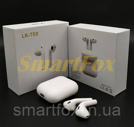 Блутуз гарнітура LK-TE8 Touch (2 навушника), фото 1