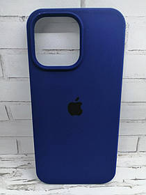Чохол на iPhone 14 Pro Max накладка бампер протиударний Original Soft Case blue cobalt