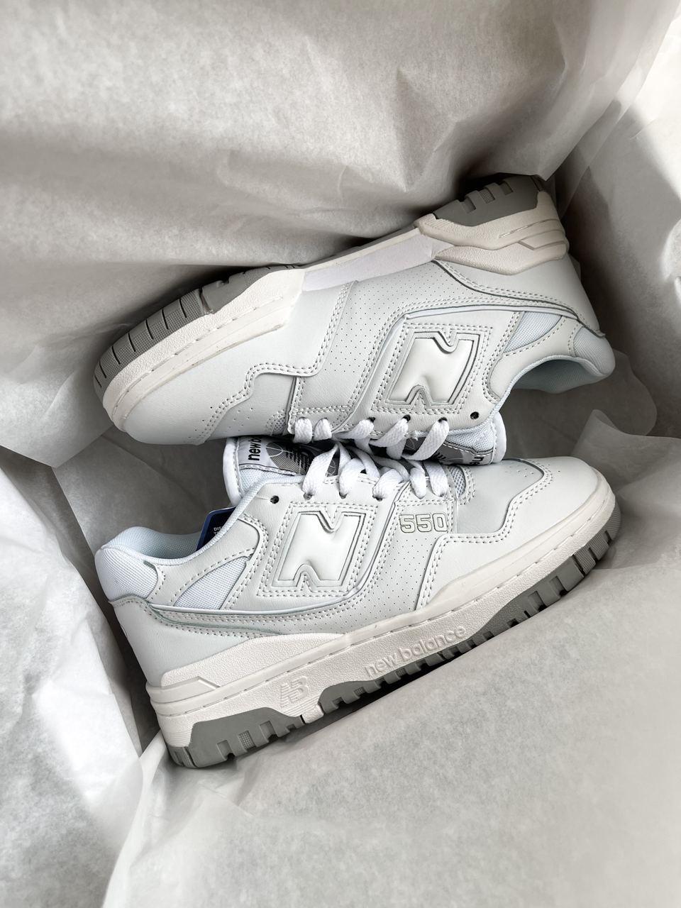 Класні кроссівки жіночі Нью Беленс 550. Жіночі кросси New Balance 550.