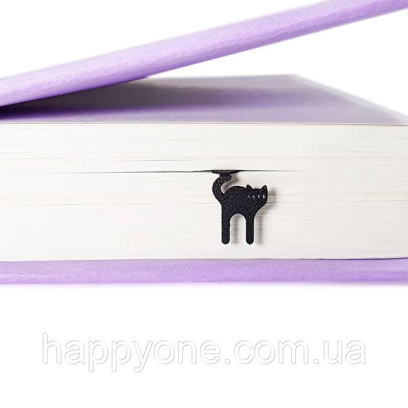 Закладка для книг "Кошеня" (чорний)