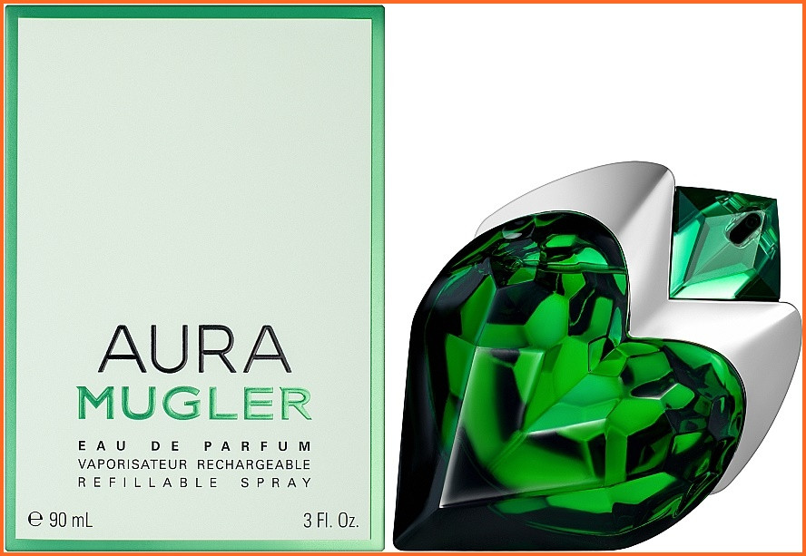 Тьєррі Мюглер Аура Рефіллебл -Thierry Mugler Aura Mugler Refillable Eau de Parfum парфумована вода 90 ml., фото 1