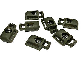 Фіксатор для шнура пластиковий No104 колір Хакі