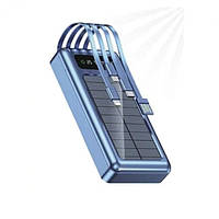 Повербанк УМБ Power Bank 20000mAh UKC Solar Z 8412 Blue TM