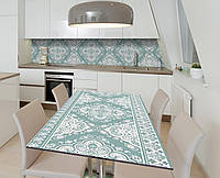 Наклейка 3Д виниловая на стол Zatarga «Шёлковая скатерть» 600х1200 мм для домов, квартир, столов, кофейн, кафе