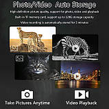 Бінокль нічного бачення 3-дюймовий РК-екран TFT 4K 36MP HD, фото 6