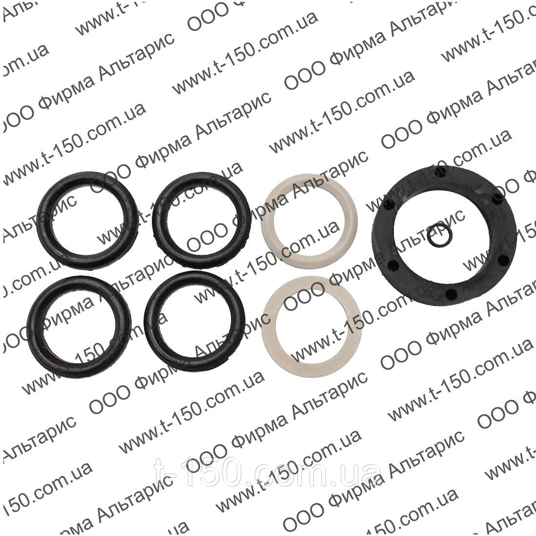 Ремкомплект гідроциліндру натягувача гусениці Т-130, Т-170 гумотканина, фото 1